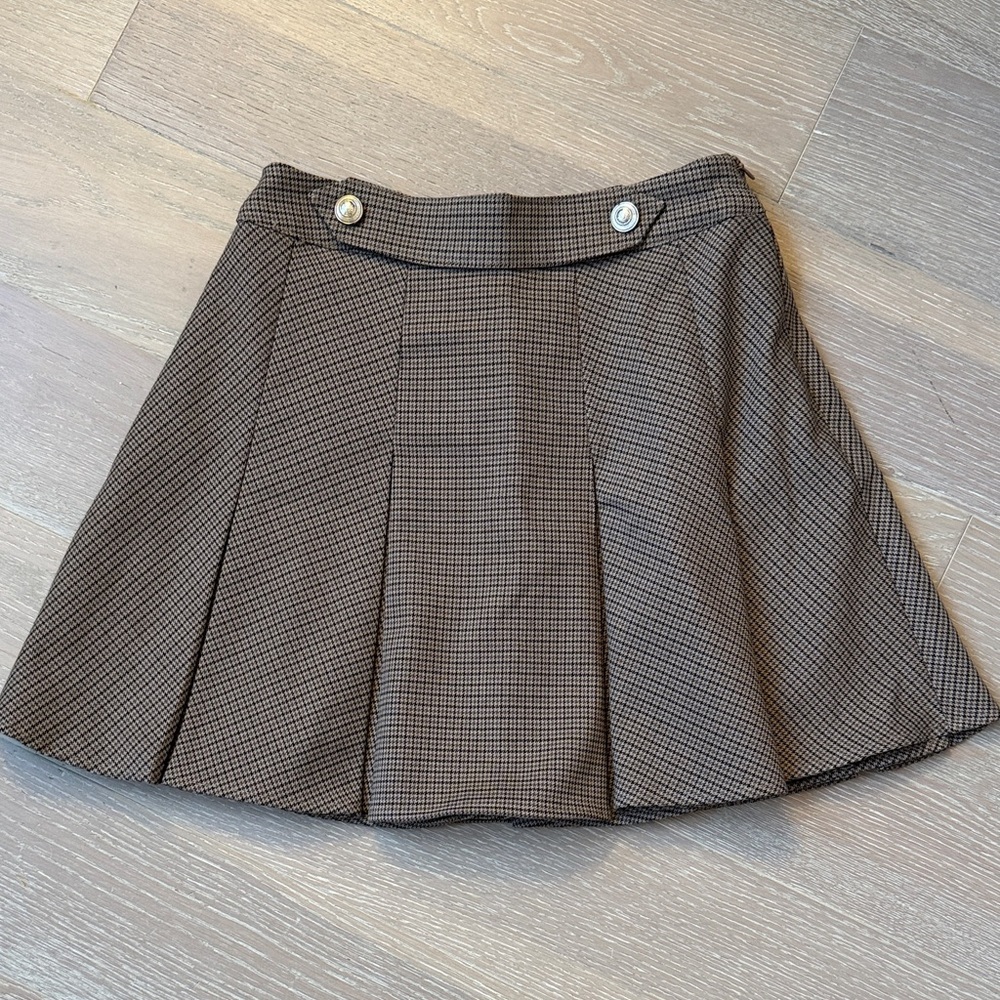 H&M Pleated Mini Skirt